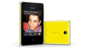 Nokia Asha 500. Photo courtesy of Nokia Conversations website.