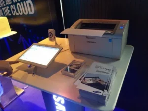 Samsung Galaxy Tab 10.1 with a Samsung Printer