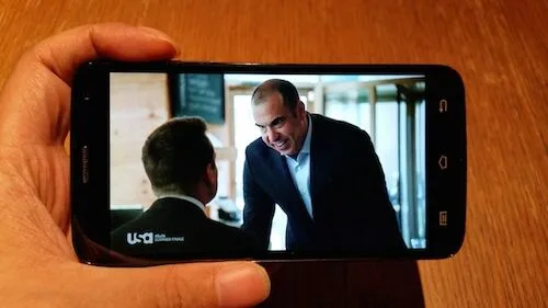 Parang kakainin ni Louis Litt si Harvey Specter hehe #Suits