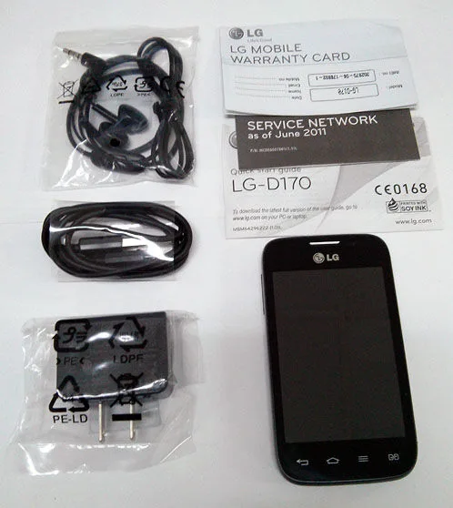 LG L40 Unboxing