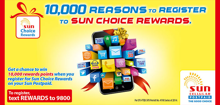 Get Great Rebates with the Sun Choice Rewards Program