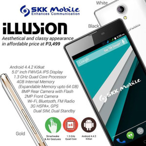 SKK Mobile Releases Illusion for Php3,499
