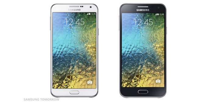Charmingly Mid-Range - Samsung GALAXY E7 and GALAXY E5