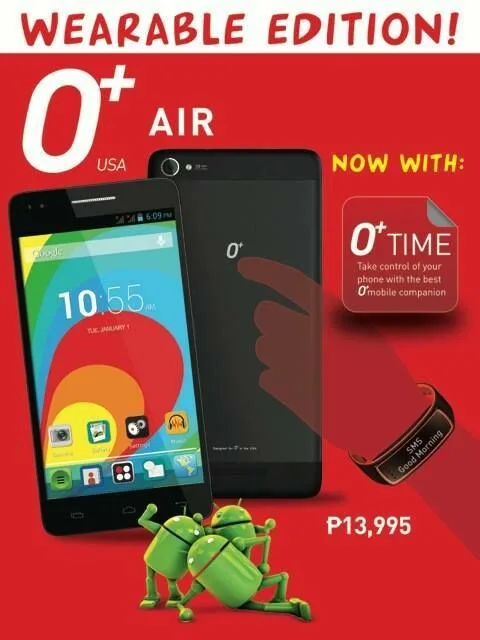 Wearable O Plus Air and O Plus Time