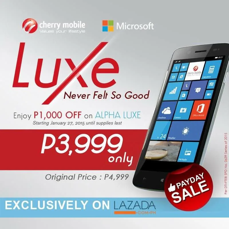 Cherry Mobile Lazada