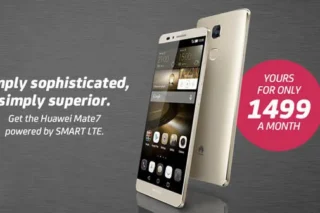 Huawei Mate 7 Now Available with Smart Postpaid Plans