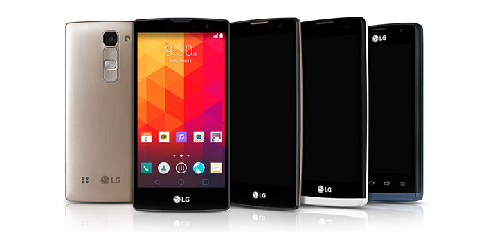 LG Announces New Selfie Stick Phones- Magna, Spirit, Leon, and Joy