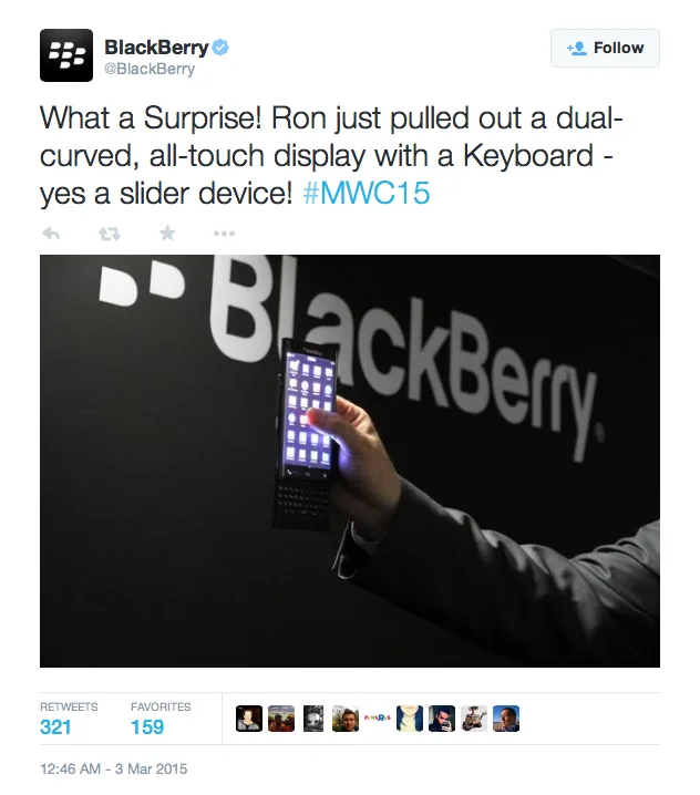BlackBerry Slider