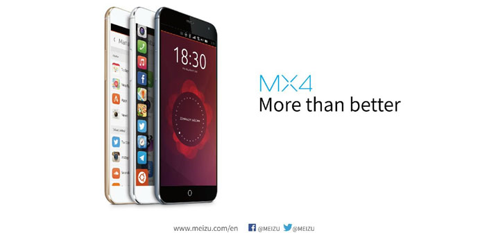 Meizu Reveals Ubuntu OS on MX4