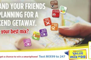 Win a New Smartphone with Sun's Value Mix 99