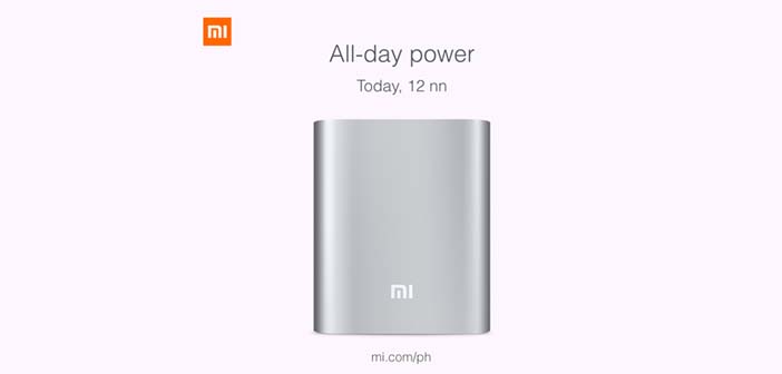Check Out the Mi Power Bank at Lazada Today