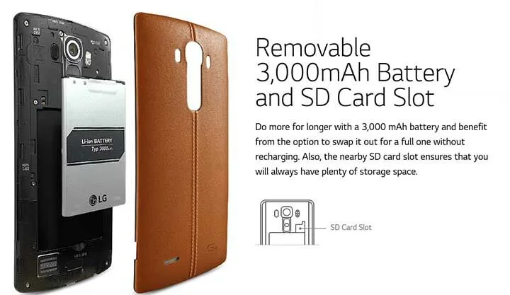 LG G4 LG G4 Removable Camera