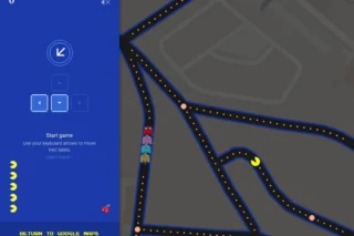 Google Pac-Man on Desktop