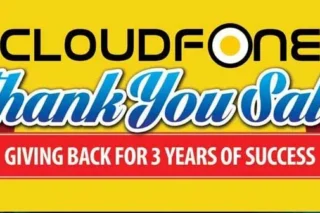 CloudFone Drops Prices with a Thank You Sale
