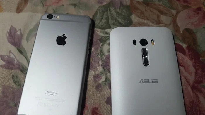 asus zenfone selfie vs iphone 6