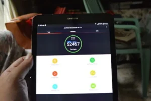 Antutu Benchmark score of the Samsung Galaxy Tab S2