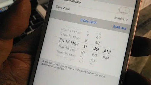 iOS Bug