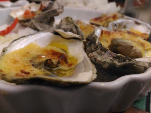 Baked Oysters. Photo taken with my Asus Zenfone Max