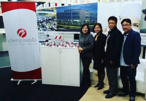 The Cherry Mobile team with the Board of Investments