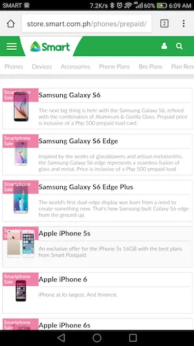 Smartphone Sale