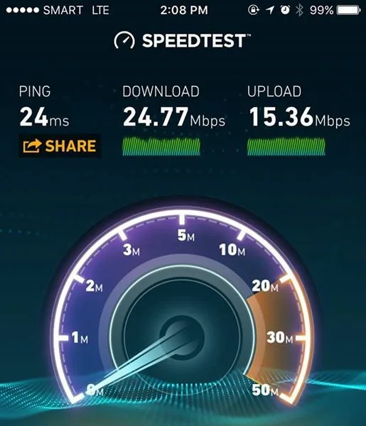 Smart LTE Speedtest