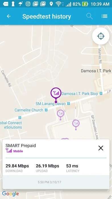 Smart LTE Speedtest