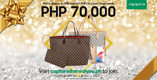 OPPO F5 Luxury Bag Promo
