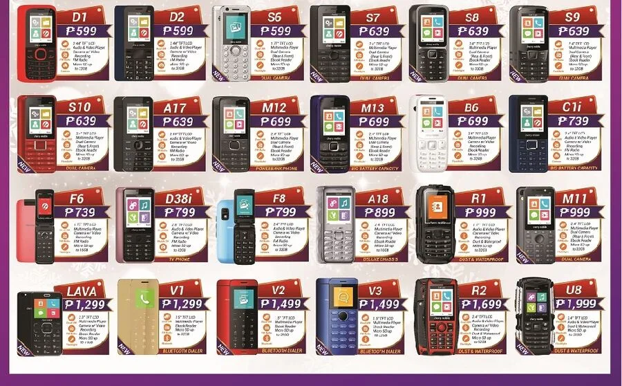 Cherry Mobile Pricelist December 2017