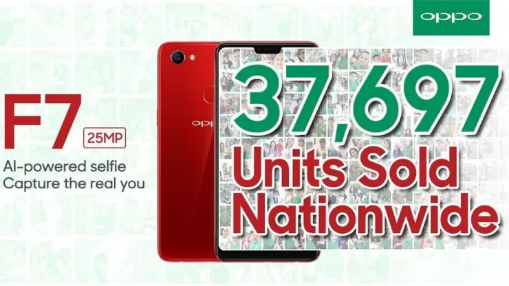 37,000 F7 Units Sold