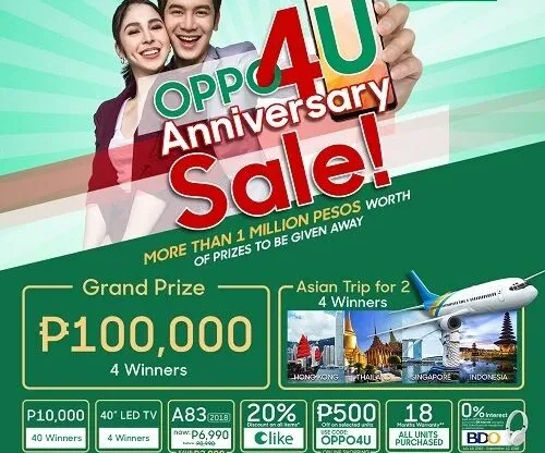 OPPO4U Anniversary Sale