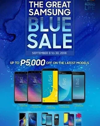 Great Samsung Blue Sale