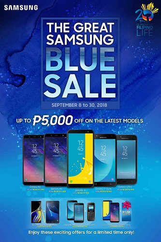 Great Samsung Blue Sale