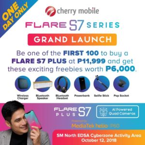 Cherry Mobile Flare S7 Plus Freebies