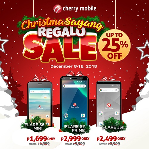 Cherry Mobile Christmasayang Regalo Promo