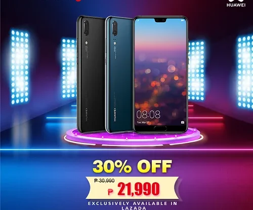 Huawei P20 30% Off Lazada