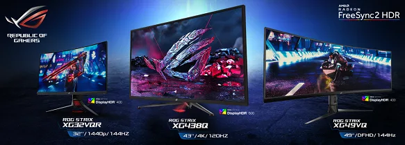 ROG Strix XG HDR Monitors