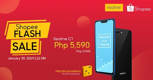 Realme Shopee Flash Sale