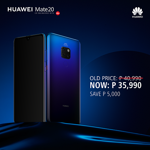 Huawei Mate 20 Price Cut