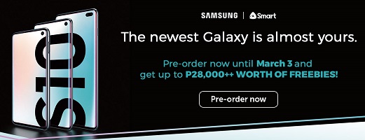 SMART Galaxy S10 Pre-Order