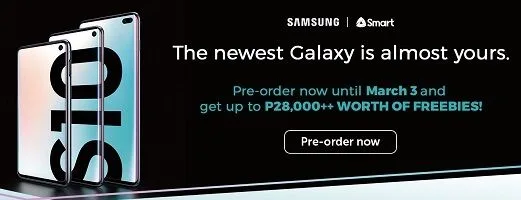 SMART Galaxy S10 Pre-Order