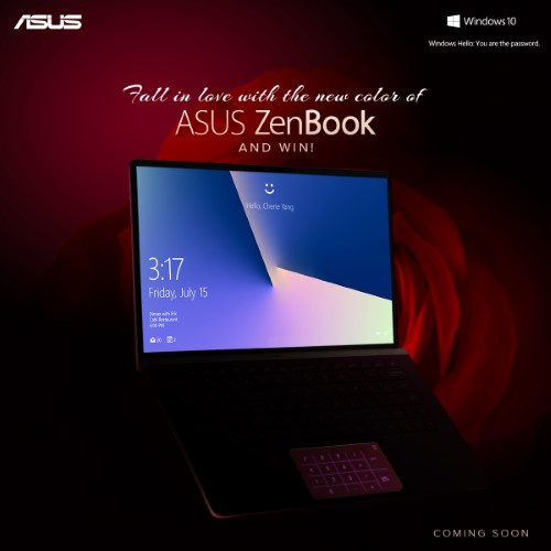 ASUS ZenBook UX333 Burgundy Red