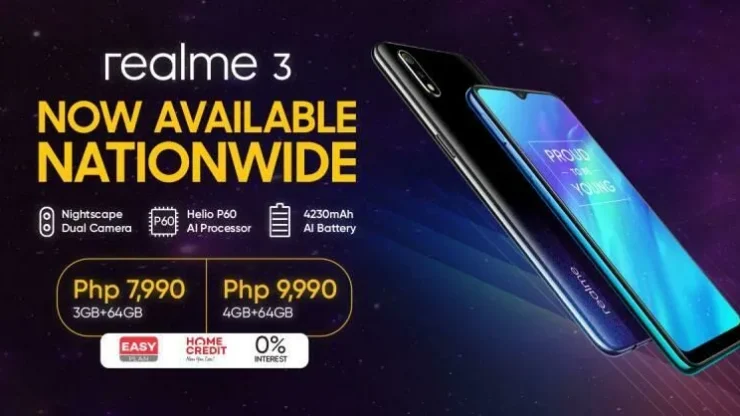 Realme 3 Home Credit