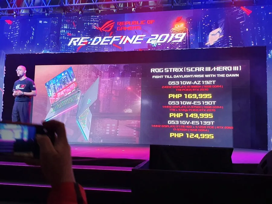 ROG Strix SCAR III/ HERO III