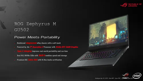 ROG Zephyrus M GU502