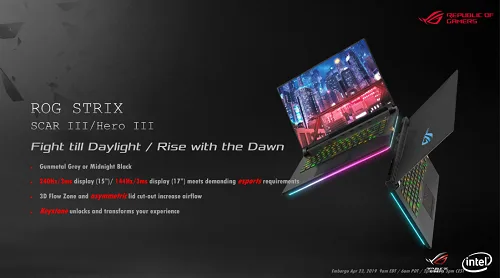 ROG Strix SCAR III/ HERO III