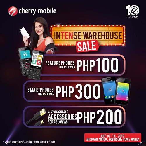 Cherry Mobile Intense Warehouse Sale