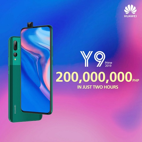 Huawei Y9 Prime 2019 200 Million