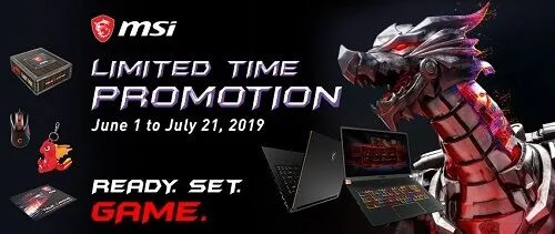 MSI Ready Set Game Promotion