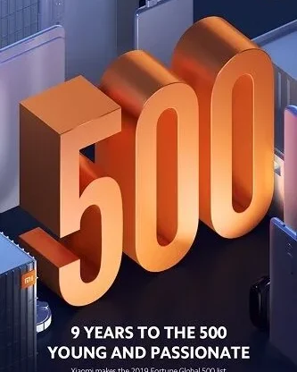Xiaomi Fortune Global 500