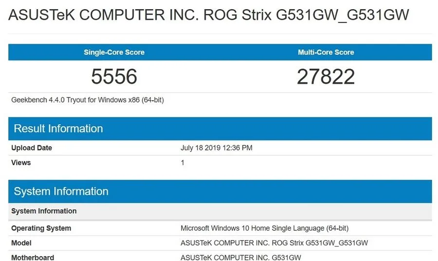 ROG Strix G531GW SCAR III Review